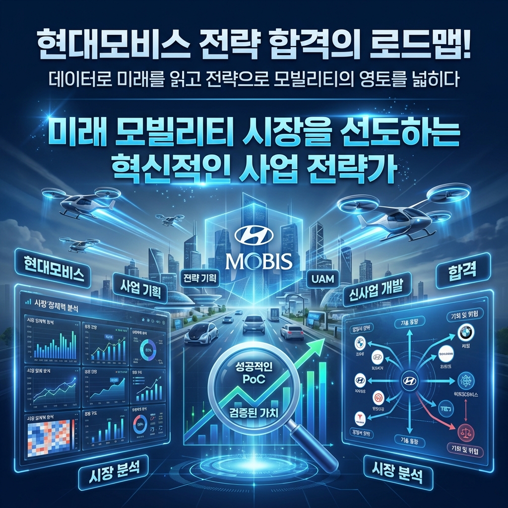 현대모비스 사업/전략 기획 합격 자소서