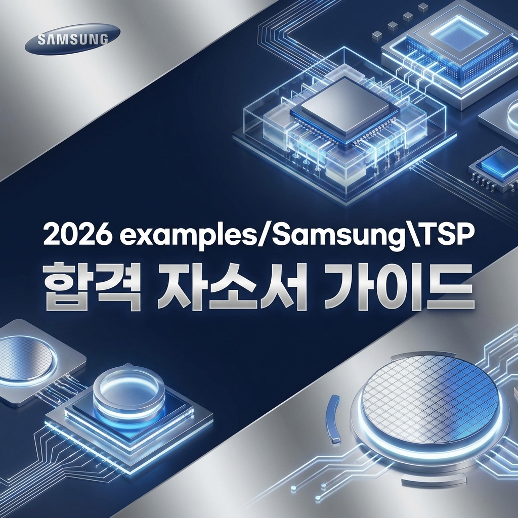 삼성전자 TSP총괄 합격 자소서 | 반도체 후공정·웨이퍼 테스트·패키징·수율 최적화