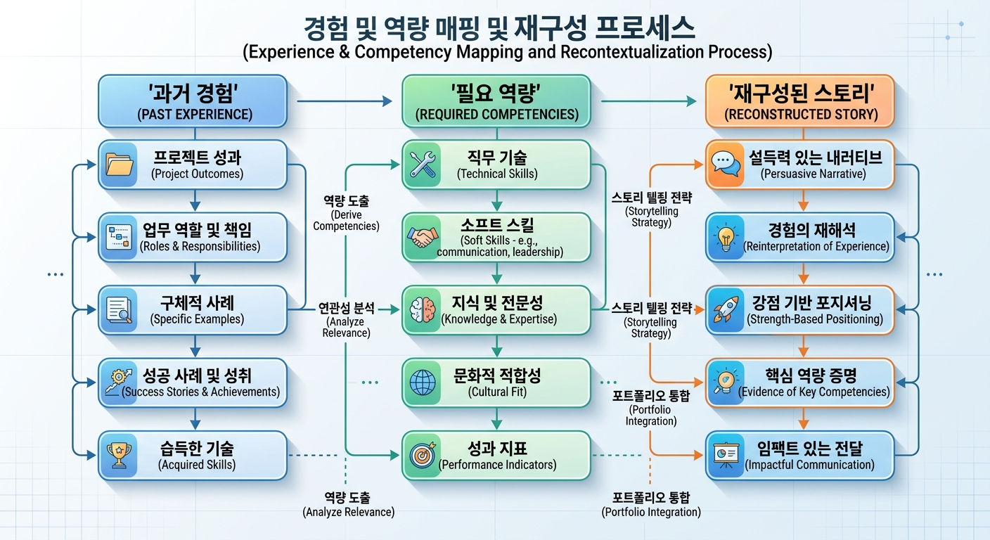 직무 역량 중심의 경험 재구성 가이드 합격 가이드